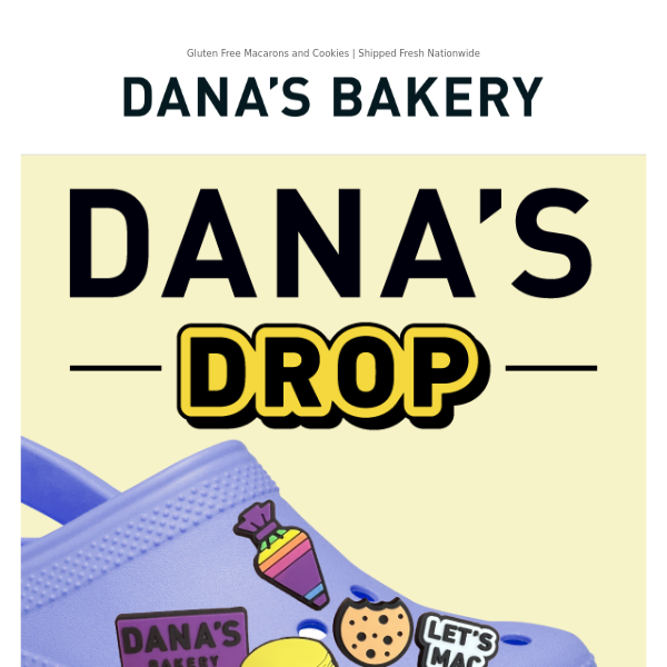Dana's Bakery Shoe Charms