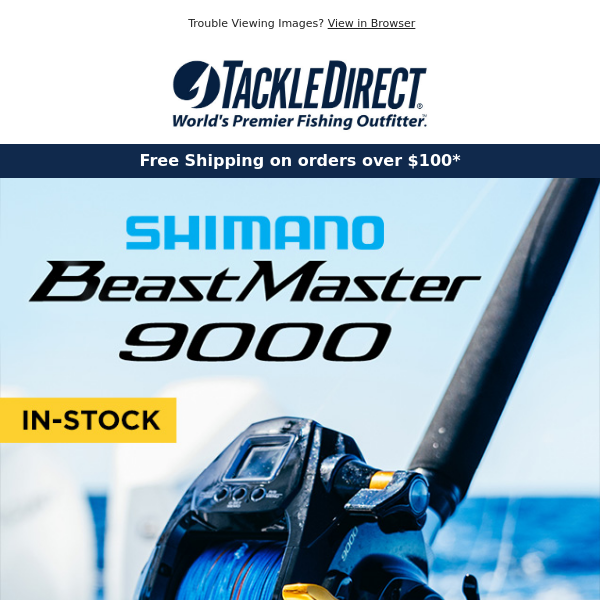 Back In-Stock: Shimano Beastmaster 9000B - Tackle Direct