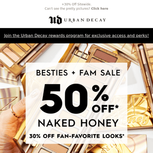 🍯 50% Off Naked Honey Palette - better get buzzy! 🐝