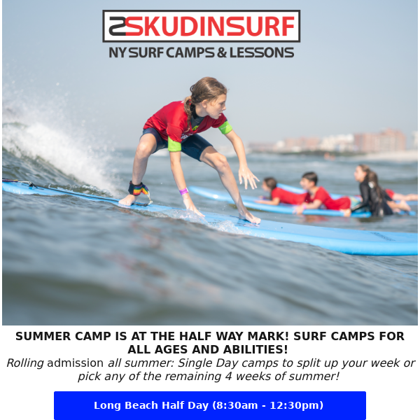 Summer Camps!  SWIM-PADDLE-RUN Race this weekend! 