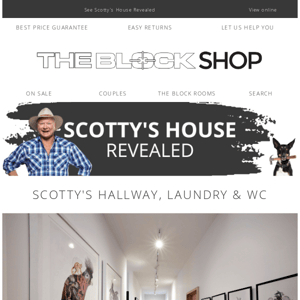 SCOTTY CAM'S HOUSE REVEALED 🔨 Hallway, Laundry & WC