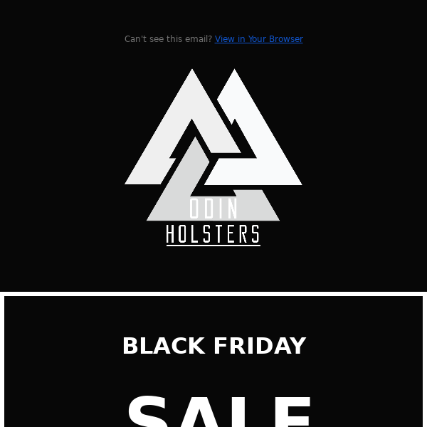 25% Off This Black Friday