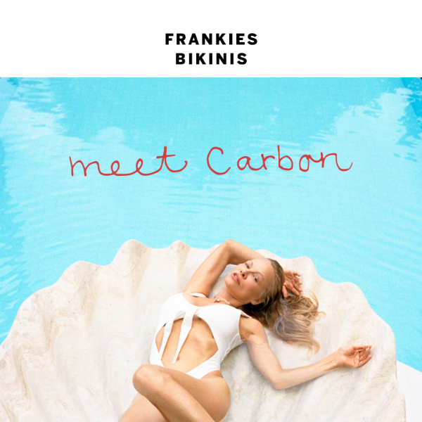 Introducing the Carbon One Piece - Frankies Bikinis