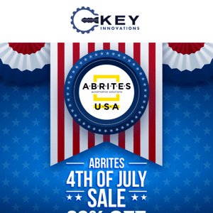 🎉Celebrate Independence Day with an Abrites Sale!🇺🇸