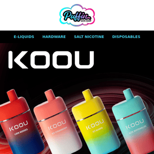 NEW! Koou Ultra Disposable 5000 Puffs💨