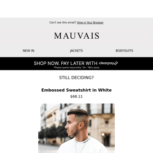 Mauvais, still interested?