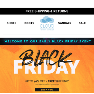 ⚡️Welcome to our EARLY BLACK FRIDAY Event!⚡