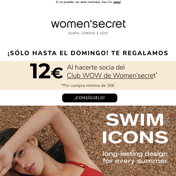 SWIM ICONS | 12€ de regalo exclusivo.