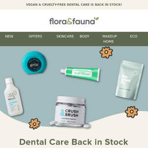 BACK IN STOCK: Dental Care from Dr Bronner's, Ecostore & More! 🦷