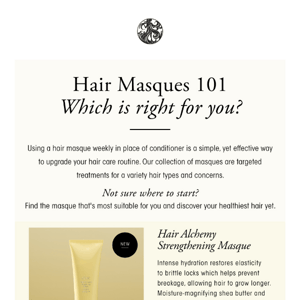 Hair Masques 101: Which is right for you?