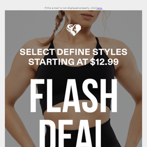 ⚡ Flash Sale on Define ⚡