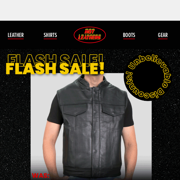 🚨 Vest Flash Sale - $50 Off!