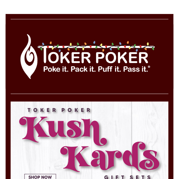 Toker Poker + Kush Kards New Designs Just Dropped!