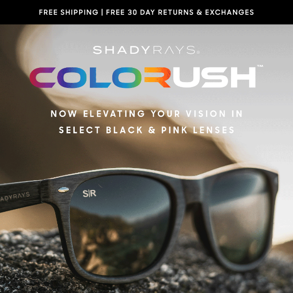 NEW COLORUSH Lens Colors | See in Unrivaled Vision