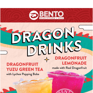 🐉 Sip into the Year of the Dragon with our Dragon Drinks! 🎉