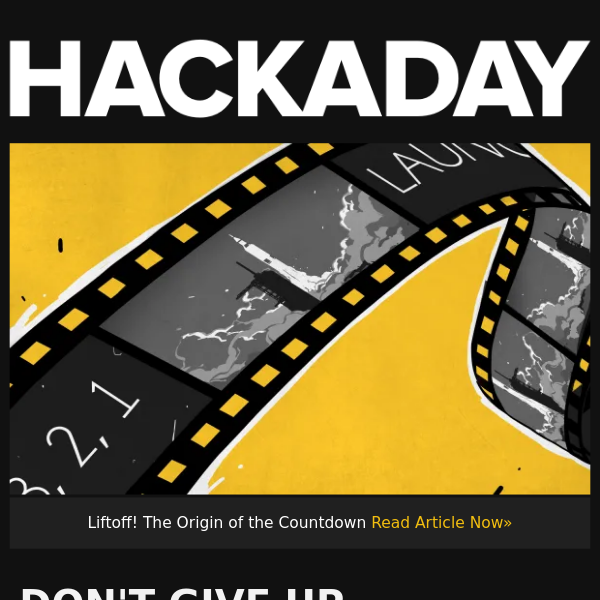 Hackaday Newsletter 0x8E