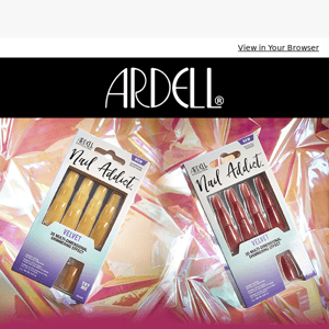 Hi Ardell Lashes! NEW Nail Addict Velvet Collection! 💜