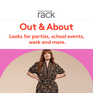 Up to 65% off looks for events, meetings & more​