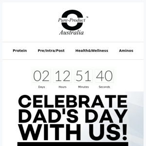 🏋️‍♂️ Elevate Dad's Gainz this Father's Day! FREE Pre-Workout Awaits! 💥