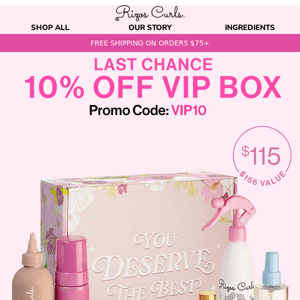 Last Chance! Get 10% Off the NEW Best of 2023 VIP Box ✨