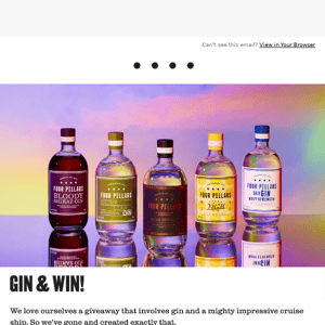 GIN & WIN | A cruise to Tassie up for grabs