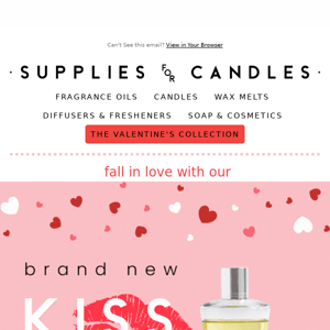 Fall in love with Kiss Fragrance Oil! 💘💋