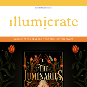 Cover reveal: The Luminaries by Susan Dennard 📚