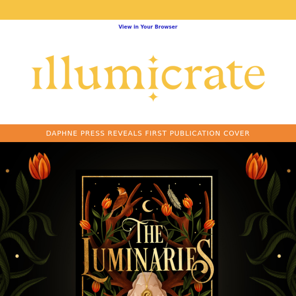 Cover reveal: The Luminaries by Susan Dennard 📚