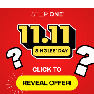 Singles Day Starts NOW!
