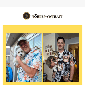 Step up Your Fashion Game: Custom Hawaiian Shirts with Pet Faces – Guaranteed to Turn Heads!🤩