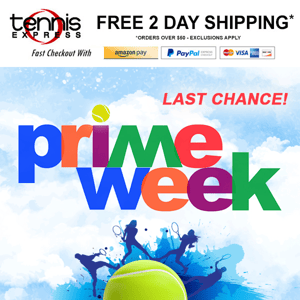 Last Chance! Prime Week Sale! Hurry While Supplies Last!