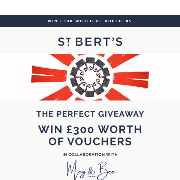 WIN £300 WORTH OF VOUCHERS ✨