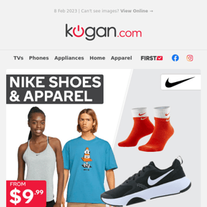 👟 Nike Shoes & Apparel from $9.99 - Hurry, Stock Won't Last!