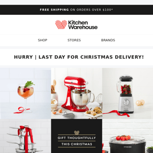 LAST CHANCE to order online for Christmas delivery!