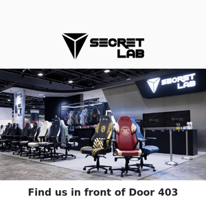 Up to $621 off | Secretlab @ IT Show Booth 8116