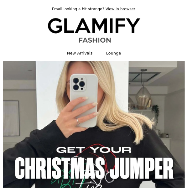 Get your Xmas Jumper NOW!🎅