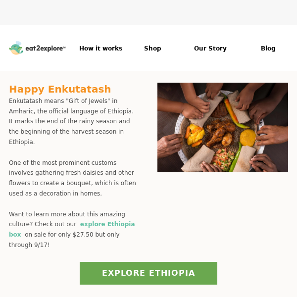 Embrace Enkutatash 🙌 Ethiopia's New Year!