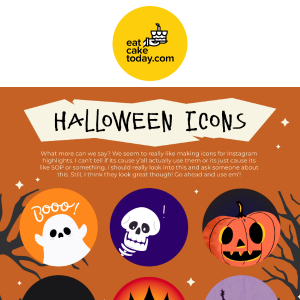 Halloween Icons! 🎃