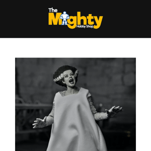 Universal Monsters - 7" Scale Action Figure - Ultimate Bride of Frankenstein (B&W)