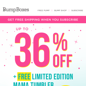 SAVE BIG! up to 36% off + FREE Gift + FREE shipping