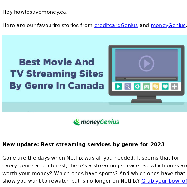 New update: Best streaming services by genre for 2023 (+5 more!)