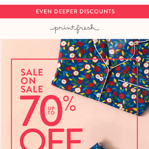 ❗DEEPER DISCOUNTS❗Now up to 70% off