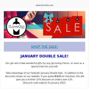 January Double Sale 📣