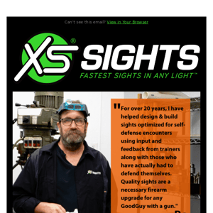 Get to know XS Sights