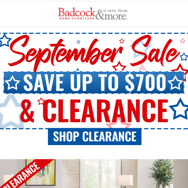 Shop Clearance & Save up to &700!