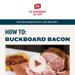 [New Video] How to Make Buckboard Bacon