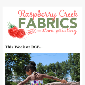 This Week at RCF- Last chance on these CLUB prints, Sewing Swimwear, and more!