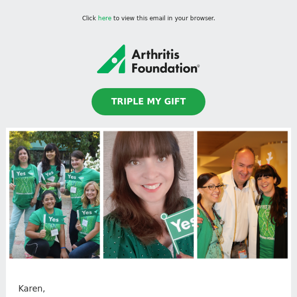 The women I’ve met have inspired me, Arthritis Foundation