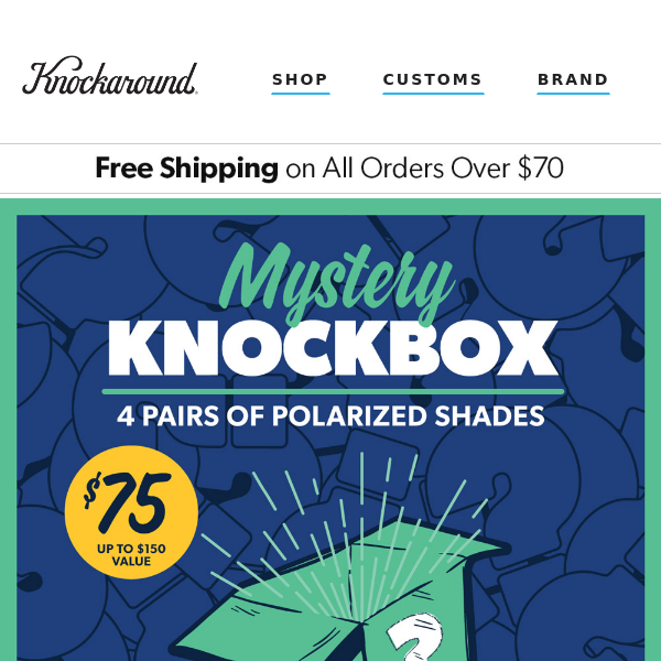 Don't miss the Knock Box — a few left!