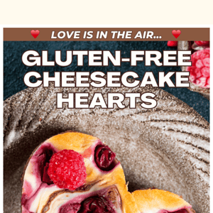 💞Gluten-Free Cheesecake Hearts RECIPE